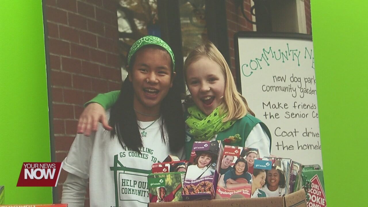Girl Scout cookies have returned in the Greater Lima Area